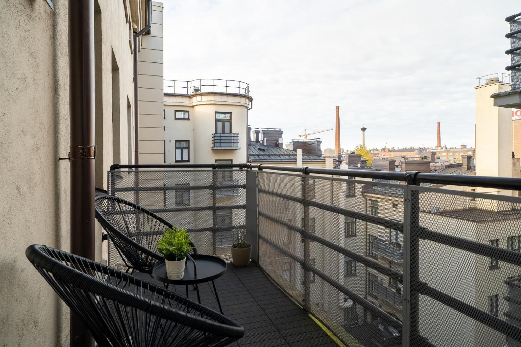 "Penthouse" - Renovated 1Br Apt With Sauna & 60M2 Private Terrace, Hosted By 2Ndhomes 坦佩雷 外观 照片
