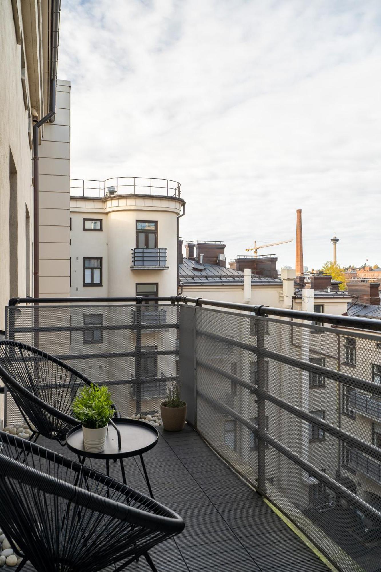 "Penthouse" - Renovated 1Br Apt With Sauna & 60M2 Private Terrace, Hosted By 2Ndhomes 坦佩雷 外观 照片
