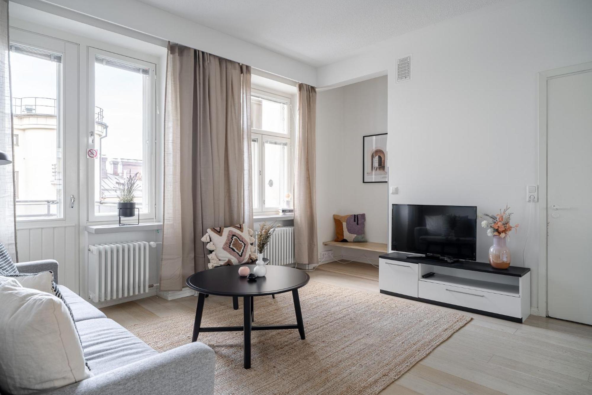 "Penthouse" - Renovated 1Br Apt With Sauna & 60M2 Private Terrace, Hosted By 2Ndhomes 坦佩雷 外观 照片